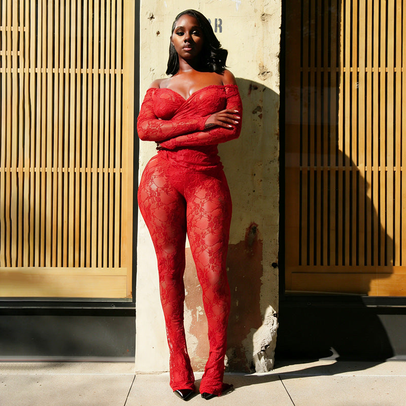 Out Off-Shoulder One-piece Neckline Fitted