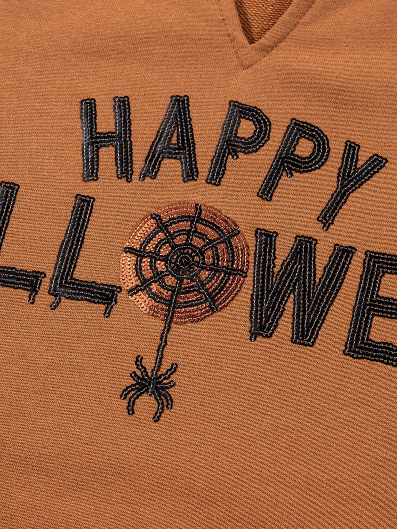 Happy Halloween Graphic Loose Top