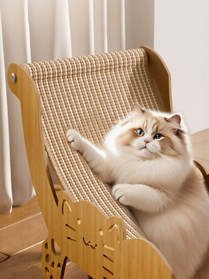 Cat Scratching Board Recliner