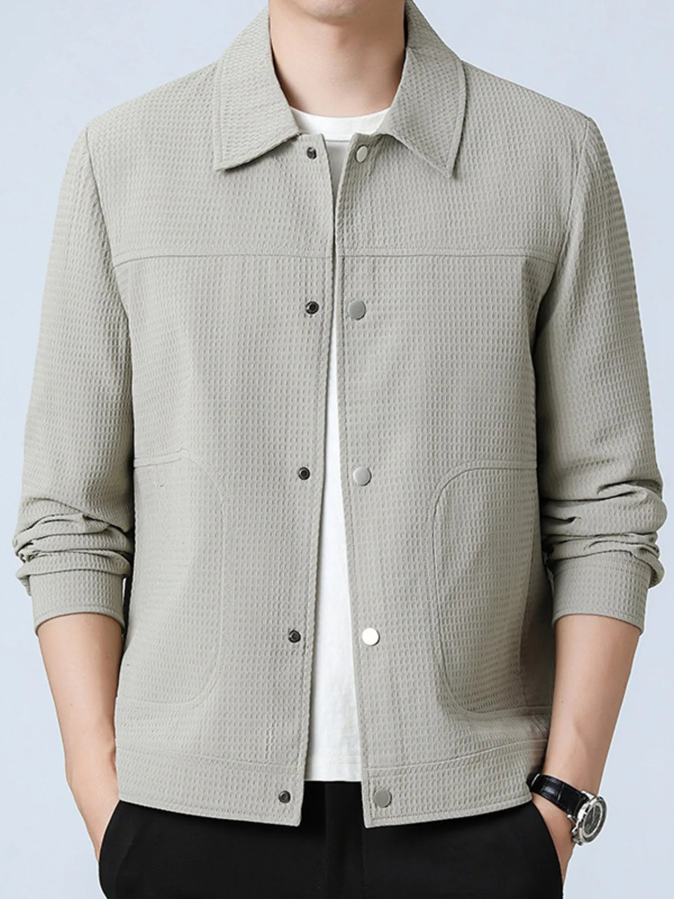 Men's Plus Size Casual Jacket