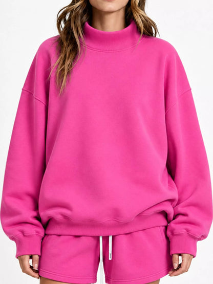 Plus size oversized sweatshirt, view 5