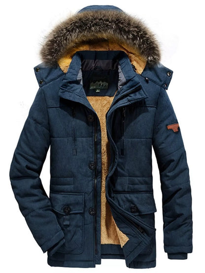Men's Plus Size Puffer Coat