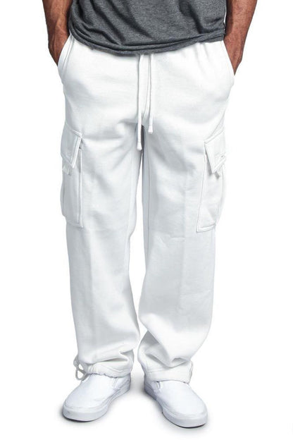 Men's Plus Size Drawstring Cargo Pants
