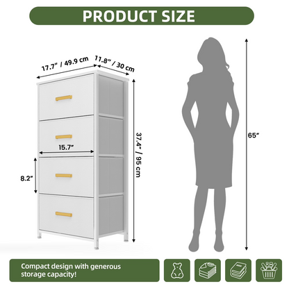 4 Drawers Dresser Organizer