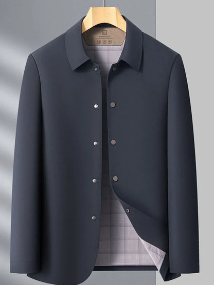 Men's Button Up Long Sleeve Blazer