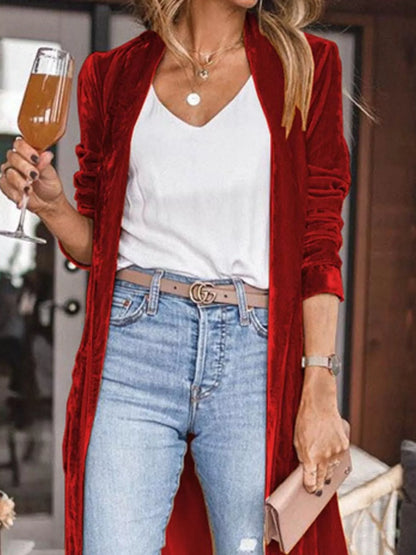 Long Sleeve Longline Cardigan