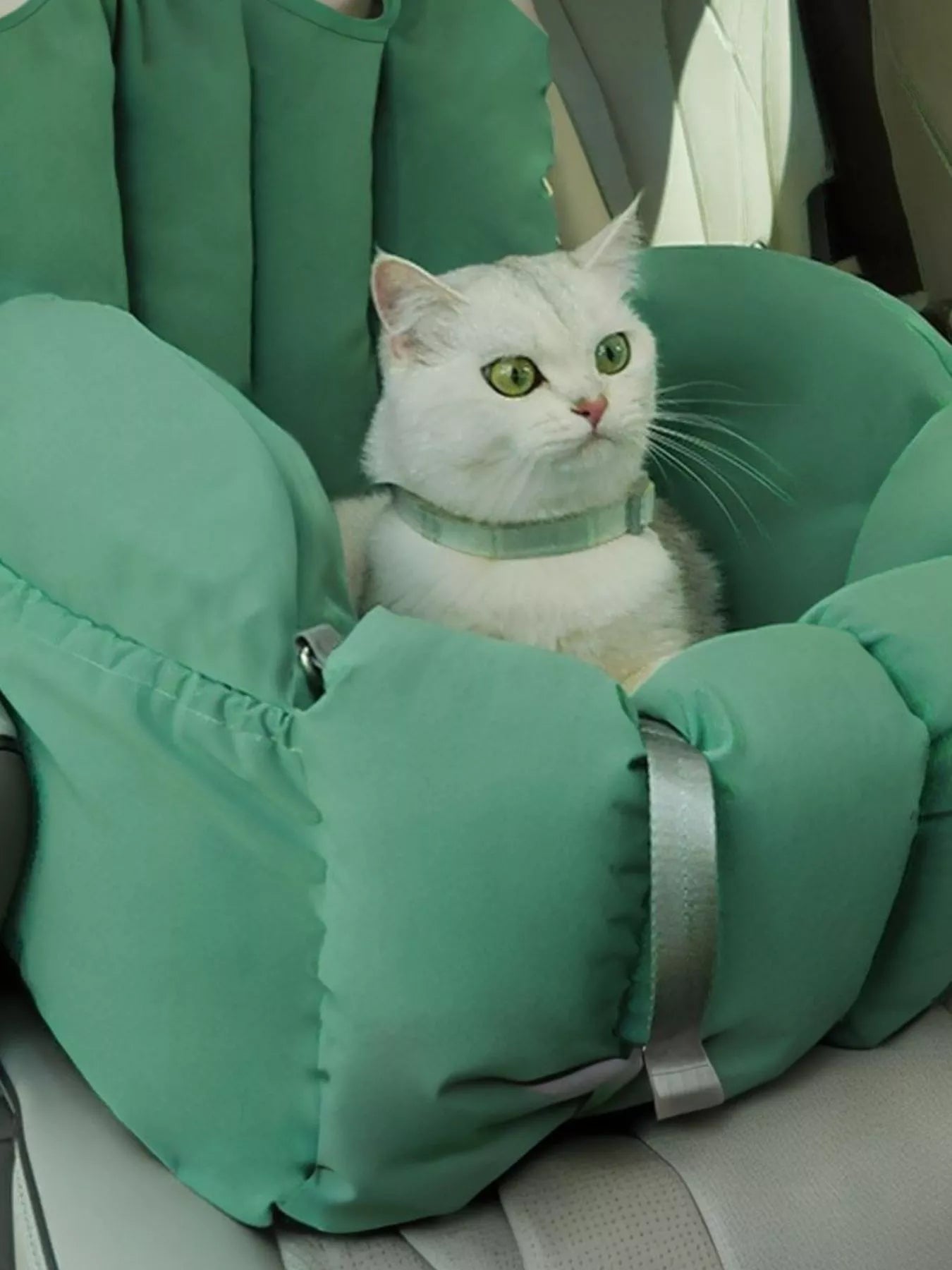 Comfortable & Portable Pet Car Nest