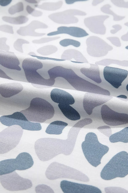 Camouflage Print Pajama Set
