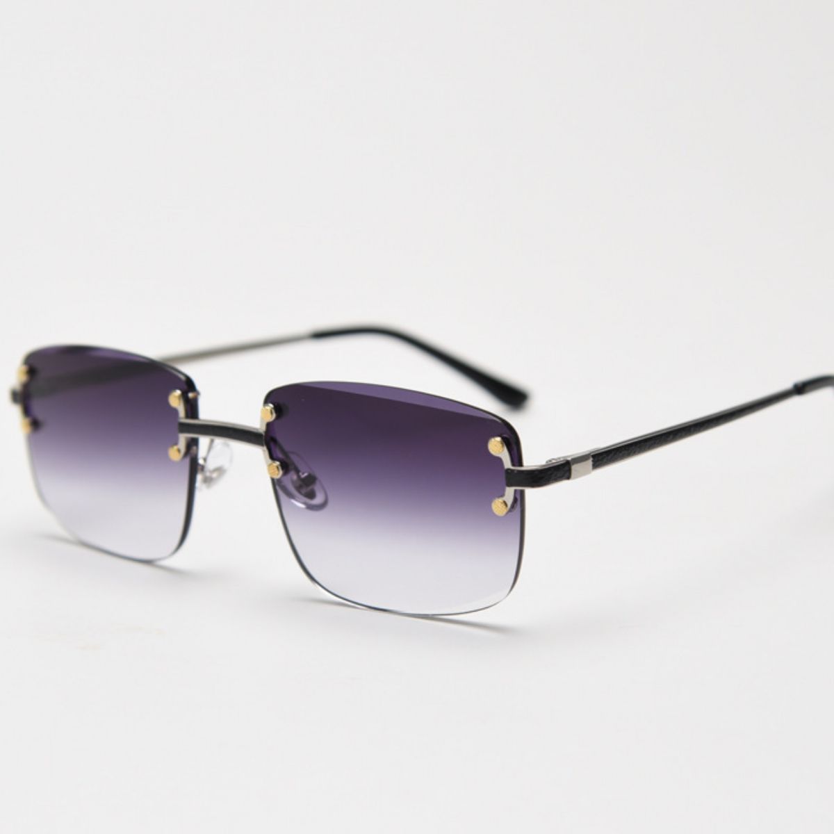 Rimless gradient sunglasses, view 3