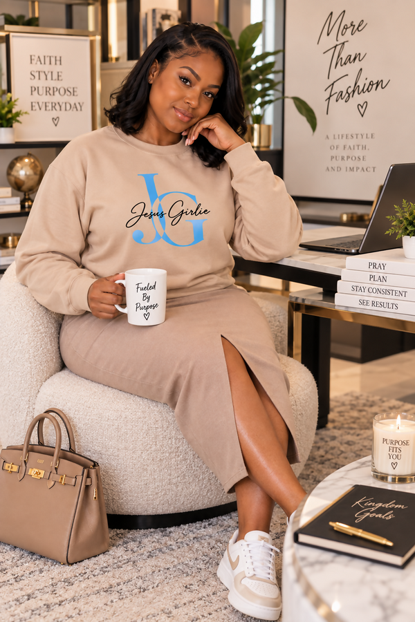 Jesus Girlie sweatshirt from Dynamic Purpose Boutique
