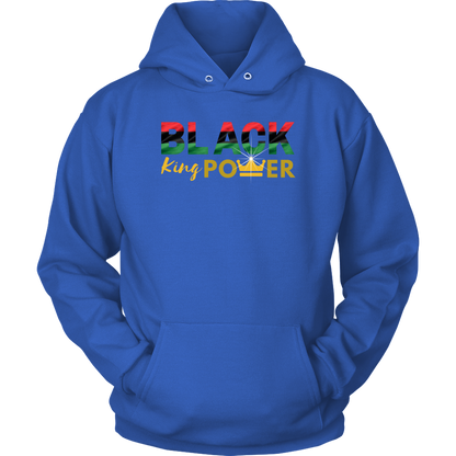 Black King Power Adult Hoodie - MONLANE