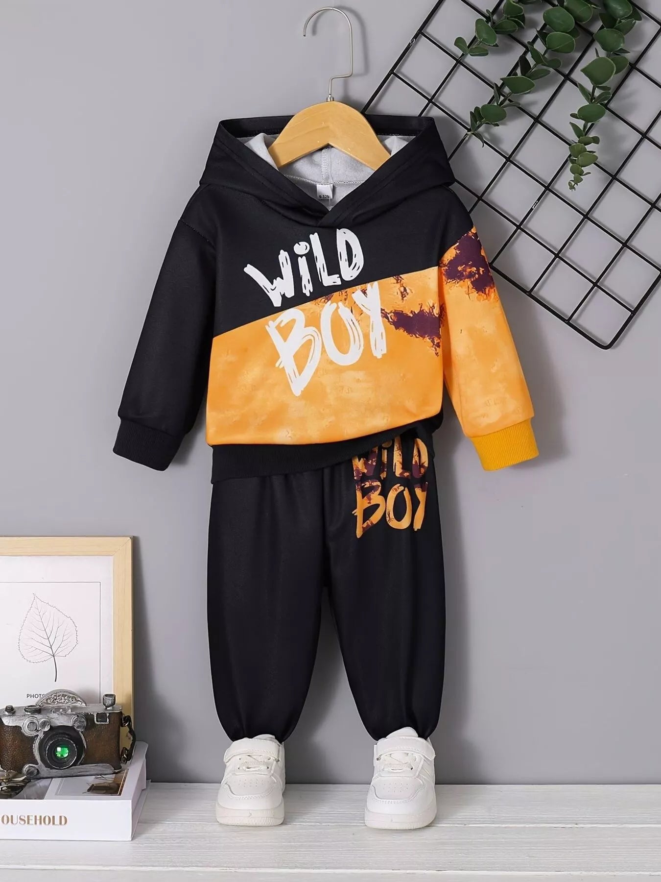 Children's Wild Boy Hoodie and Pants Set