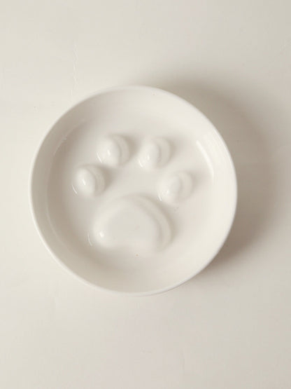 Elevated Slow Feeder Pet Bowls