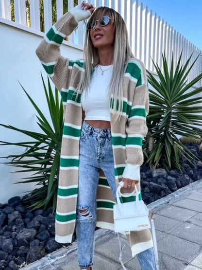 Open Front Longline Cardigan