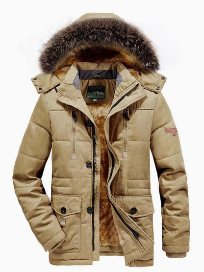 Men's Plus Size Puffer Coat