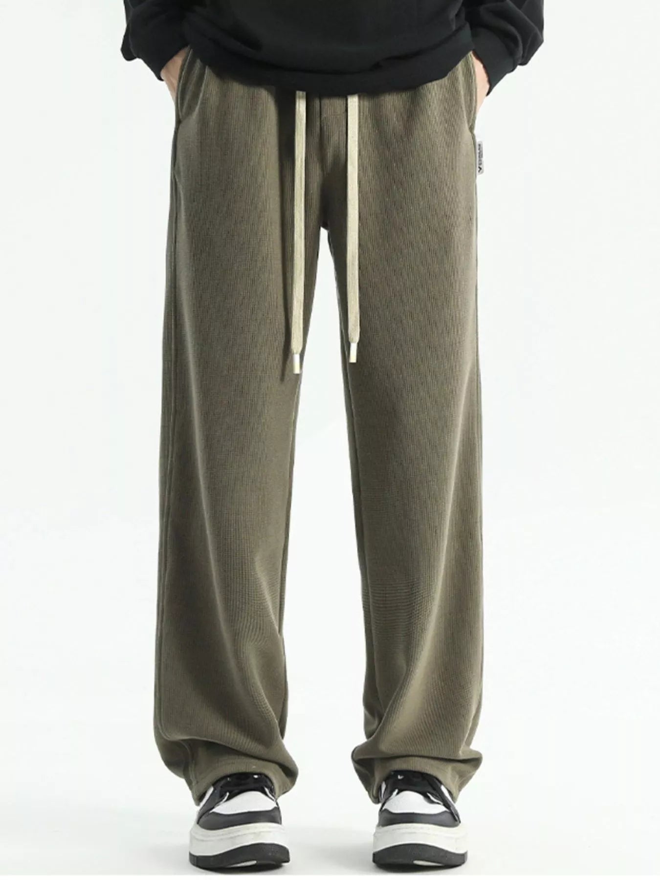 Men's Full Size Relaxed Fit Wide Leg Pants