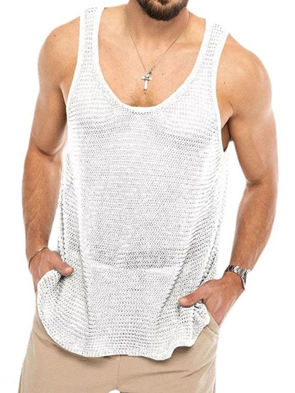 Men's Plus Size Knit Tank