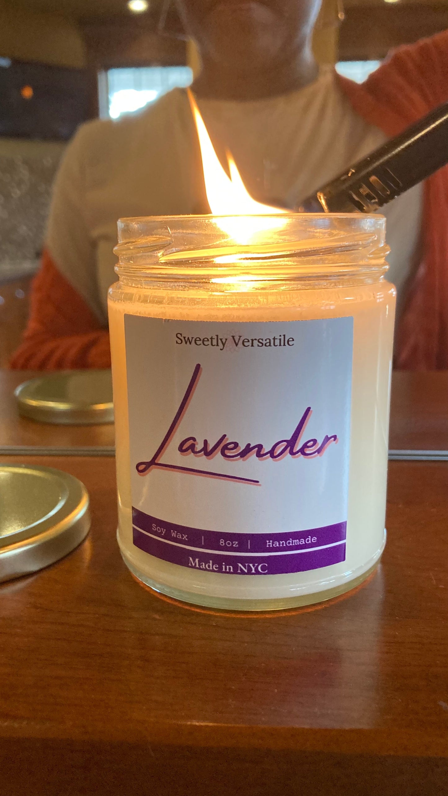 Lavender Candle