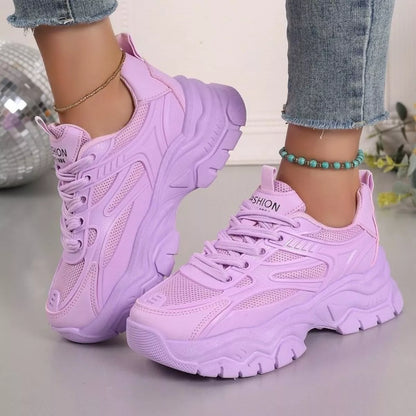 Round Toe Platform Athletic