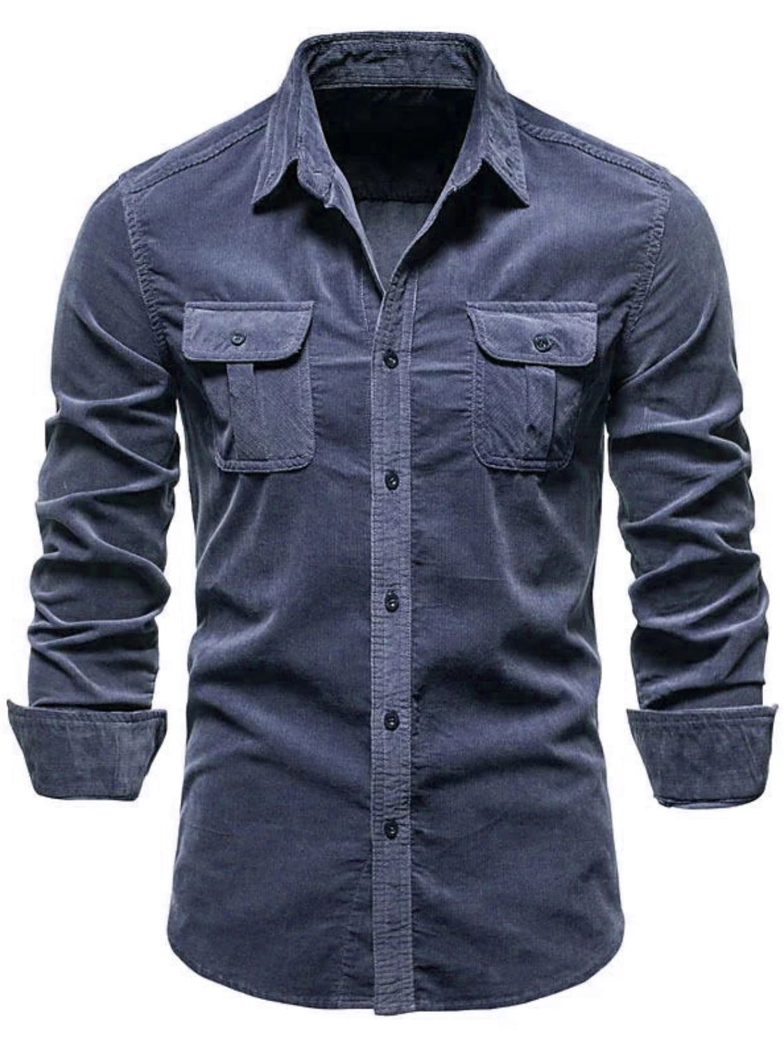 Men's Full Size Button Down Shirt