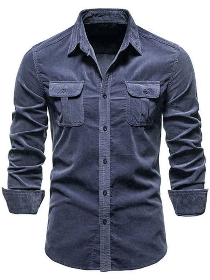 Men's Full Size Button Down Shirt