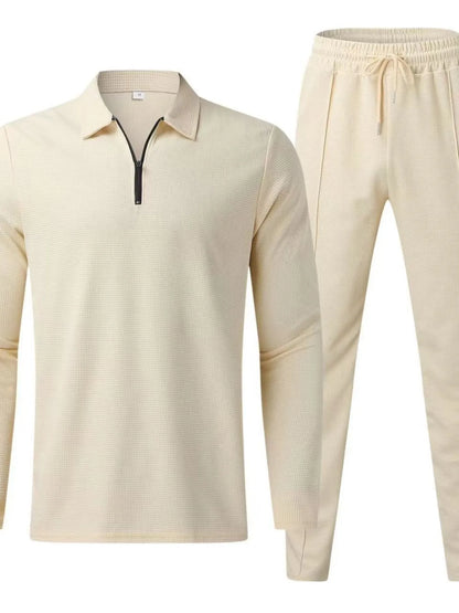 Men's Long Sleeve Top and Pants Set