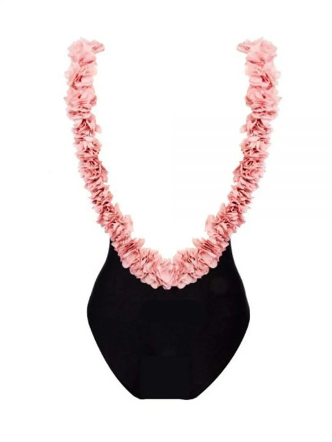 Backless Petal Strap Parent-Child Swimsuit