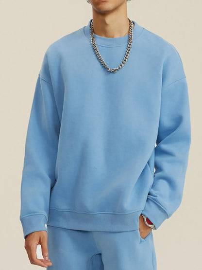 Men's Crew Neck Long Sleeve Sweatshirt