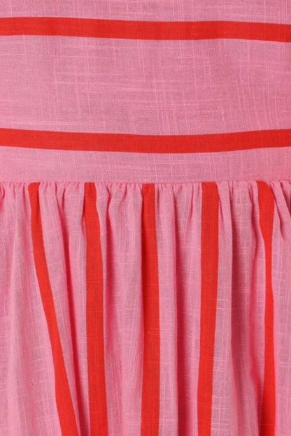 Striped Flowing Cami Dress