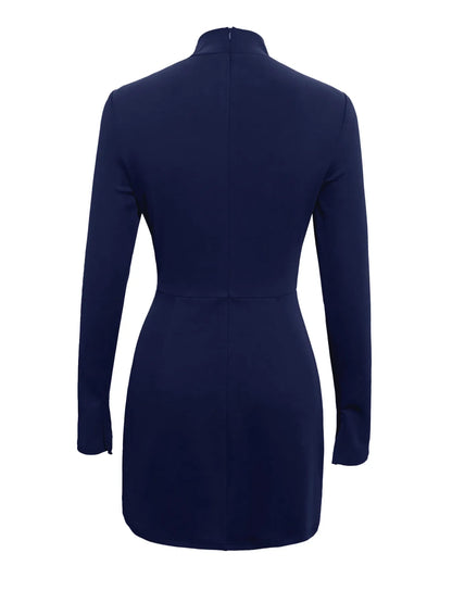 Bodycon Mini Dress with Pockets