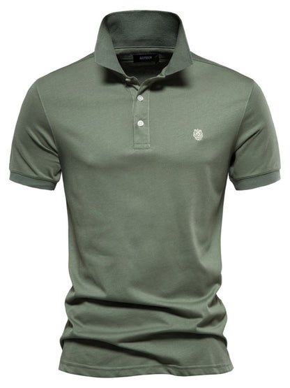 Men's Embroidered Polo