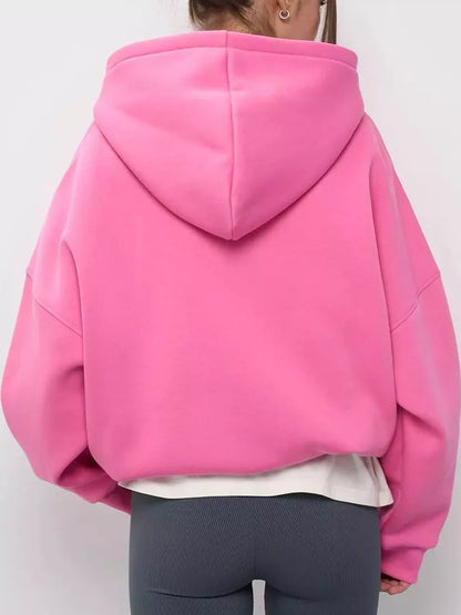 Oversized kangaroo pocket hoodie, view 37