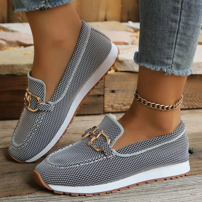 Round Toe Slip-Ons
