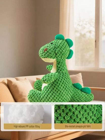 Dinosaur Squeaky Chew Pet Plush Toy