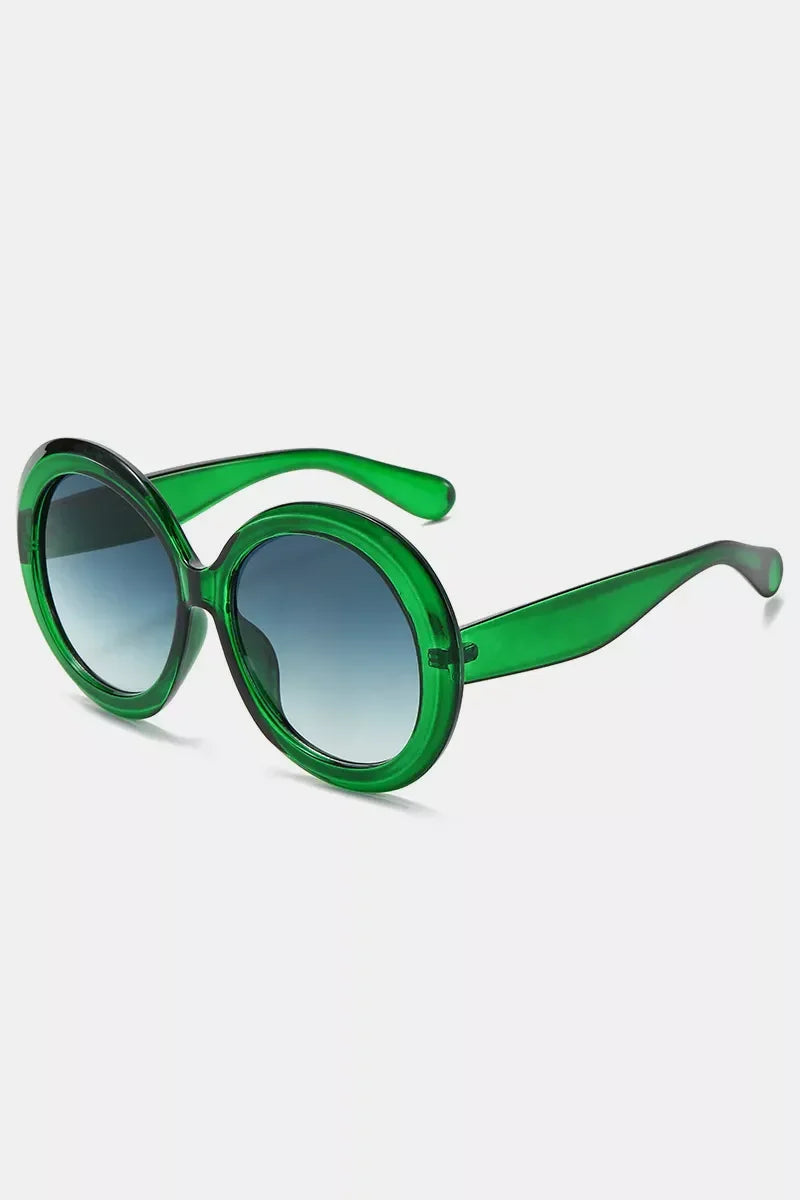 Oversized round sunglasses in Style F