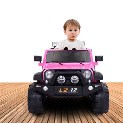 Rechargeable Kids Ride On Car Toy (Pink)