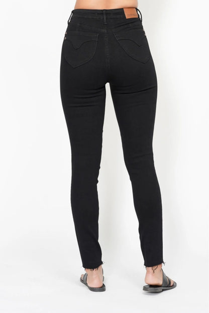 Full Size Tummy Control Skinny Jeans