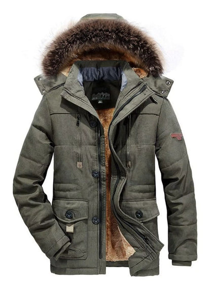 Men's Plus Size Puffer Coat