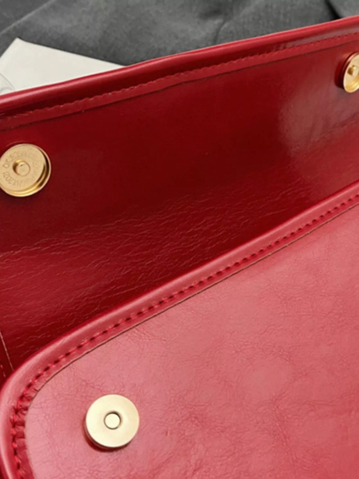 PU Leather Shoulder Bag