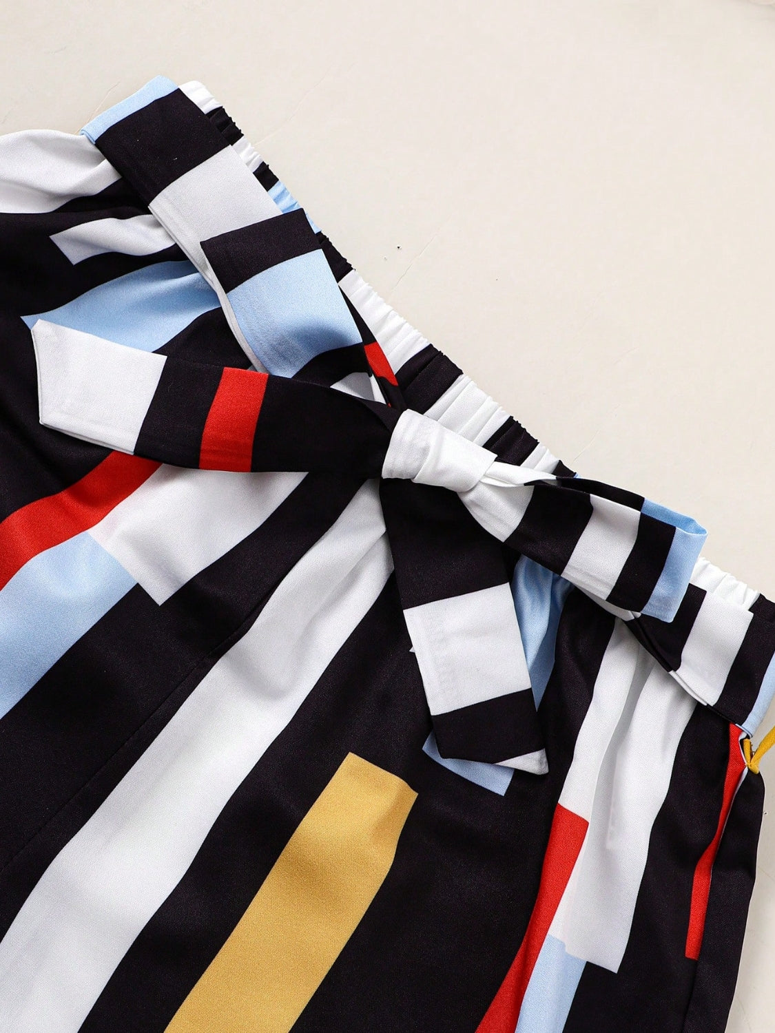 Children's Ruffled Spaghetti Pants Set