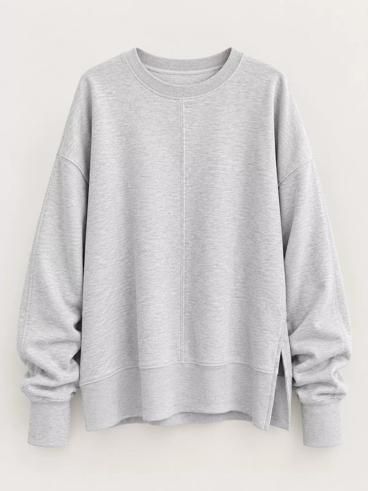 Oversized crew neck sweatshirt, view 19