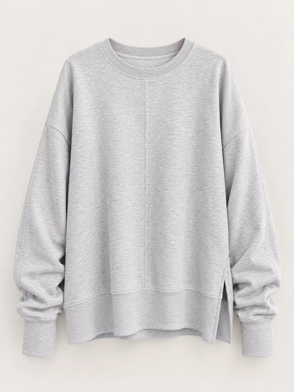 Oversized crew neck sweatshirt, view 19
