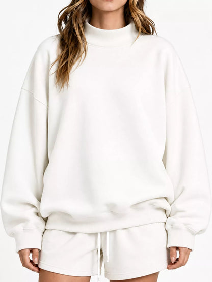 Oversized dropped shoulder sweatshirt, view 15
