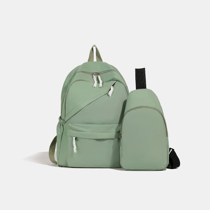 Cloth Backpack Bag and Sling Bag