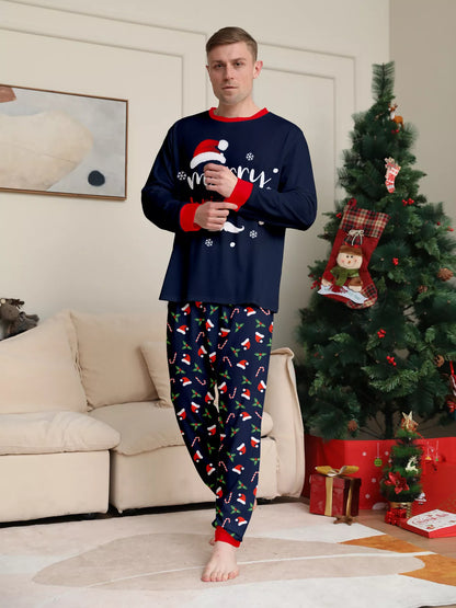 Full Size Family Matching Christmas Pajama Set Plus Size