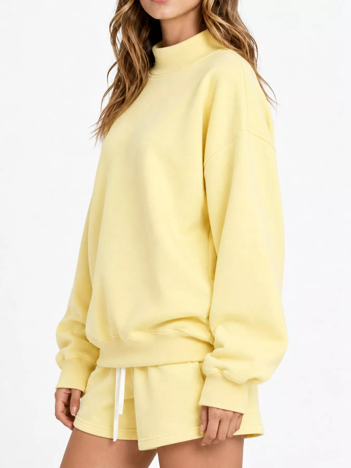 Oversized dropped shoulder sweatshirt, view 20