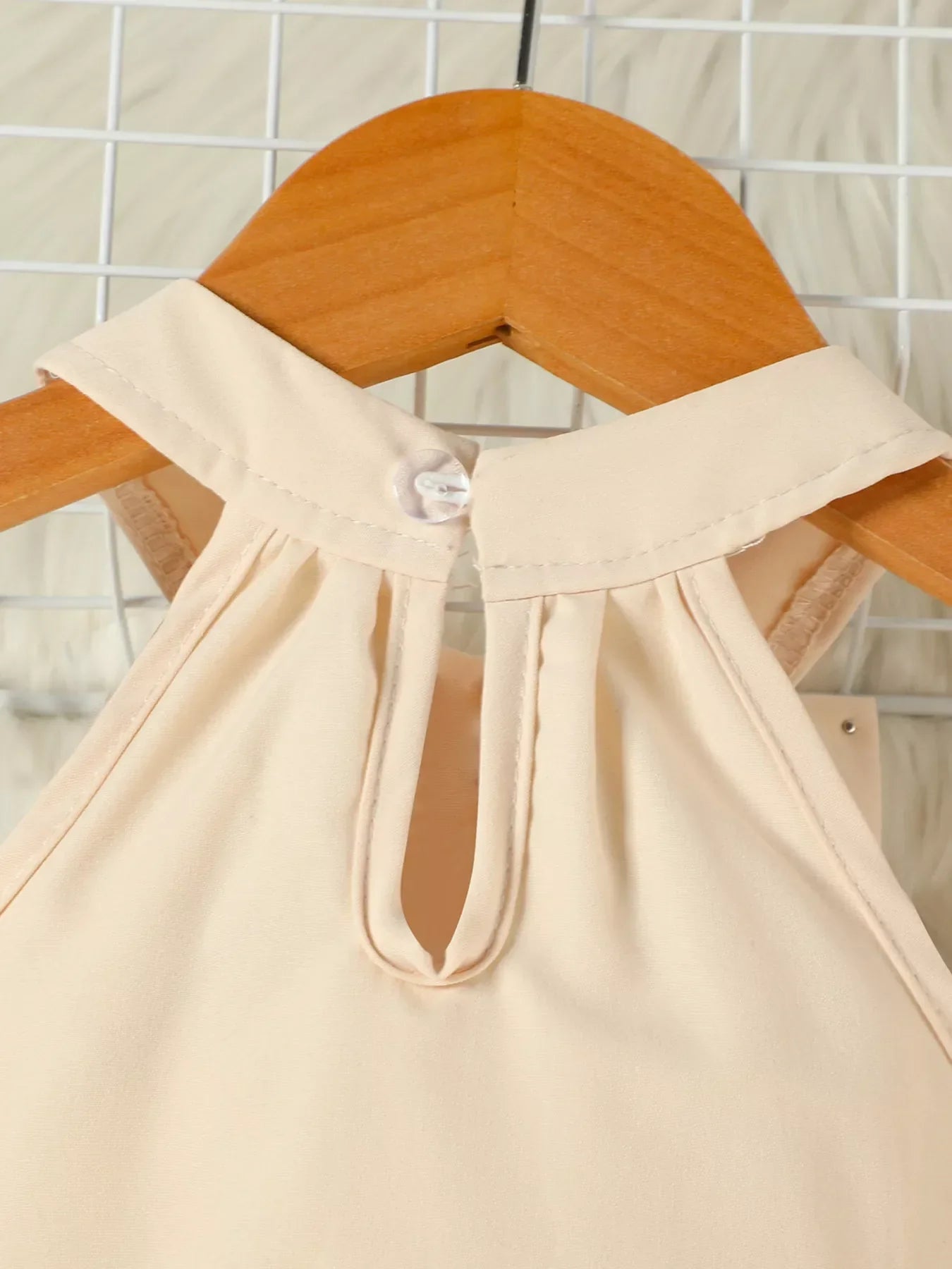 Children's Pearl Bowknot Top and Skirt Set