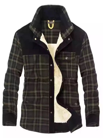 Men's Full Size Fleece Lined Jacket