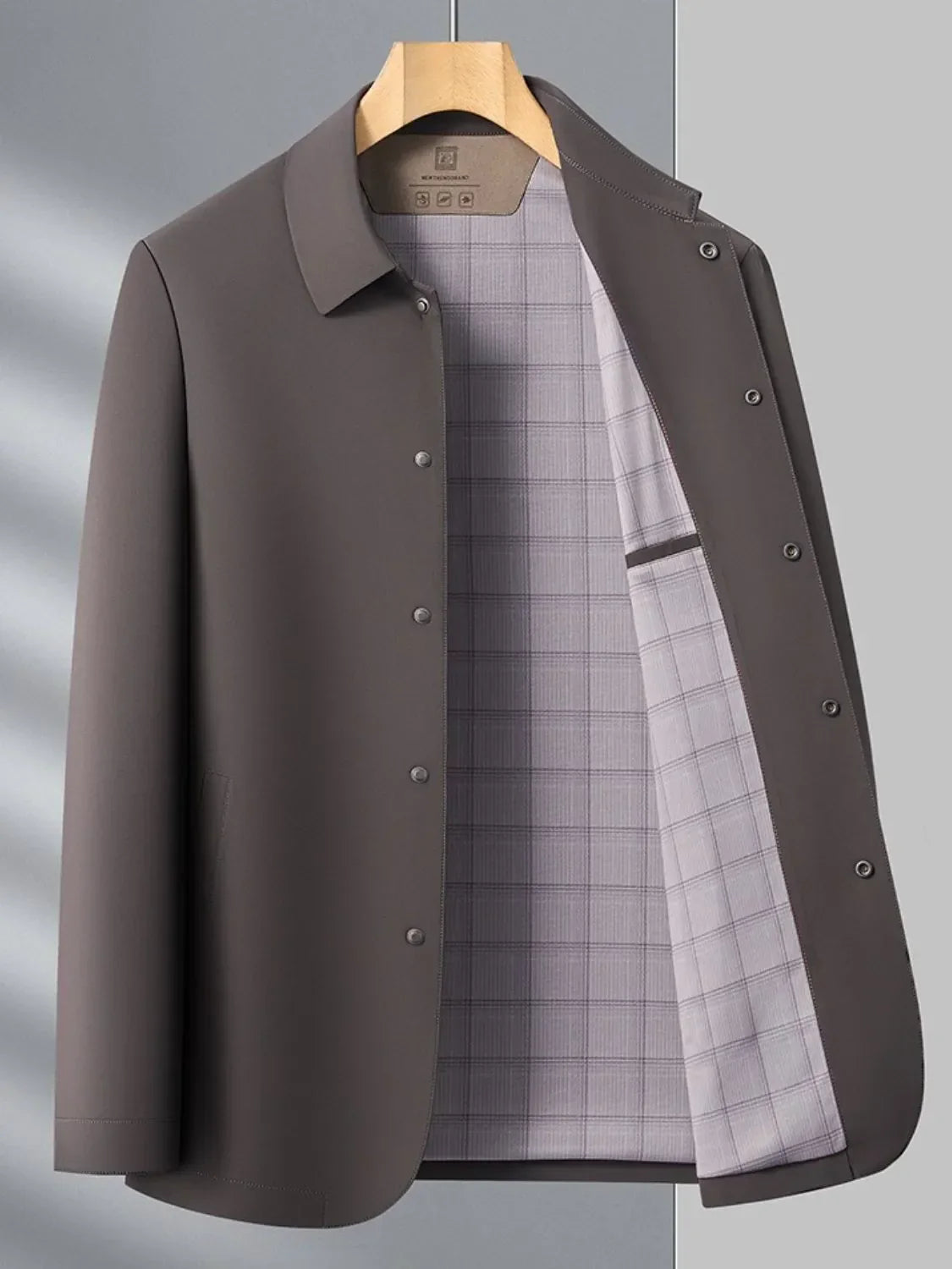 Men's Button Up Long Sleeve Blazer