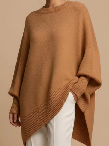 Oversized Batwing Sleeve Sweater